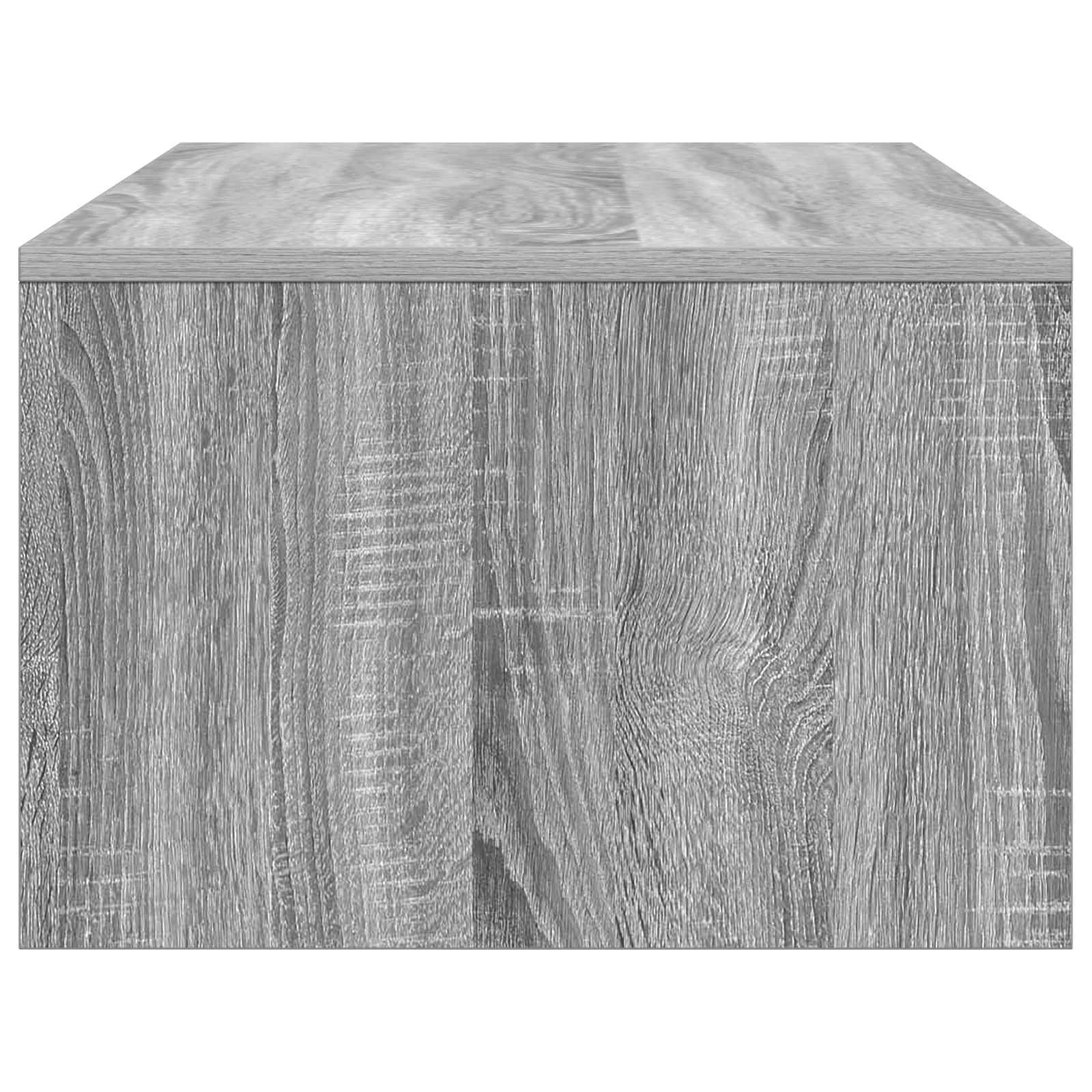 Scrivania a parete Grigio Sonoma 100 x 45 x 30 cm | homemem39