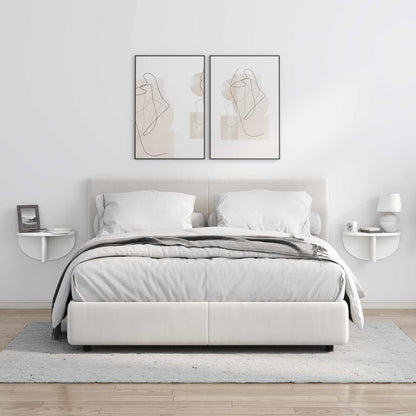 Scaffale da parete Bianco 38 x 19 x 19 cm Legno multistrato