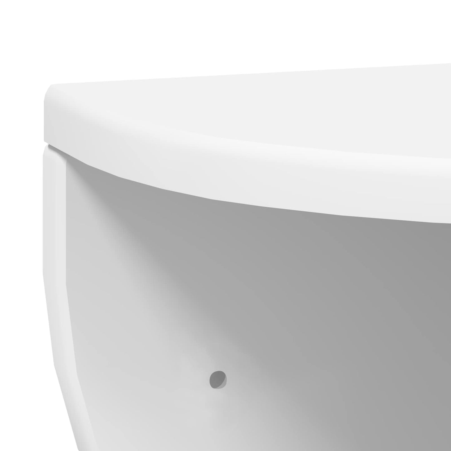 Scaffale da parete 2 pcs Bianco 38 x 19 x 19 cm