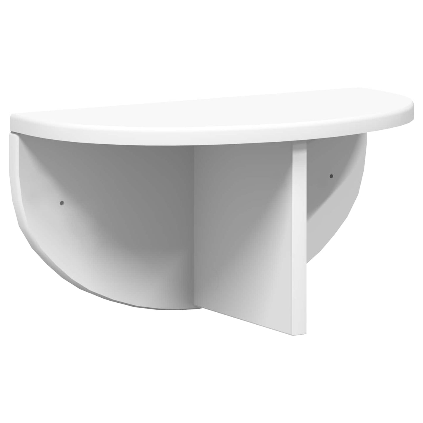 Scaffale da parete 2 pcs Bianco 38 x 19 x 19 cm