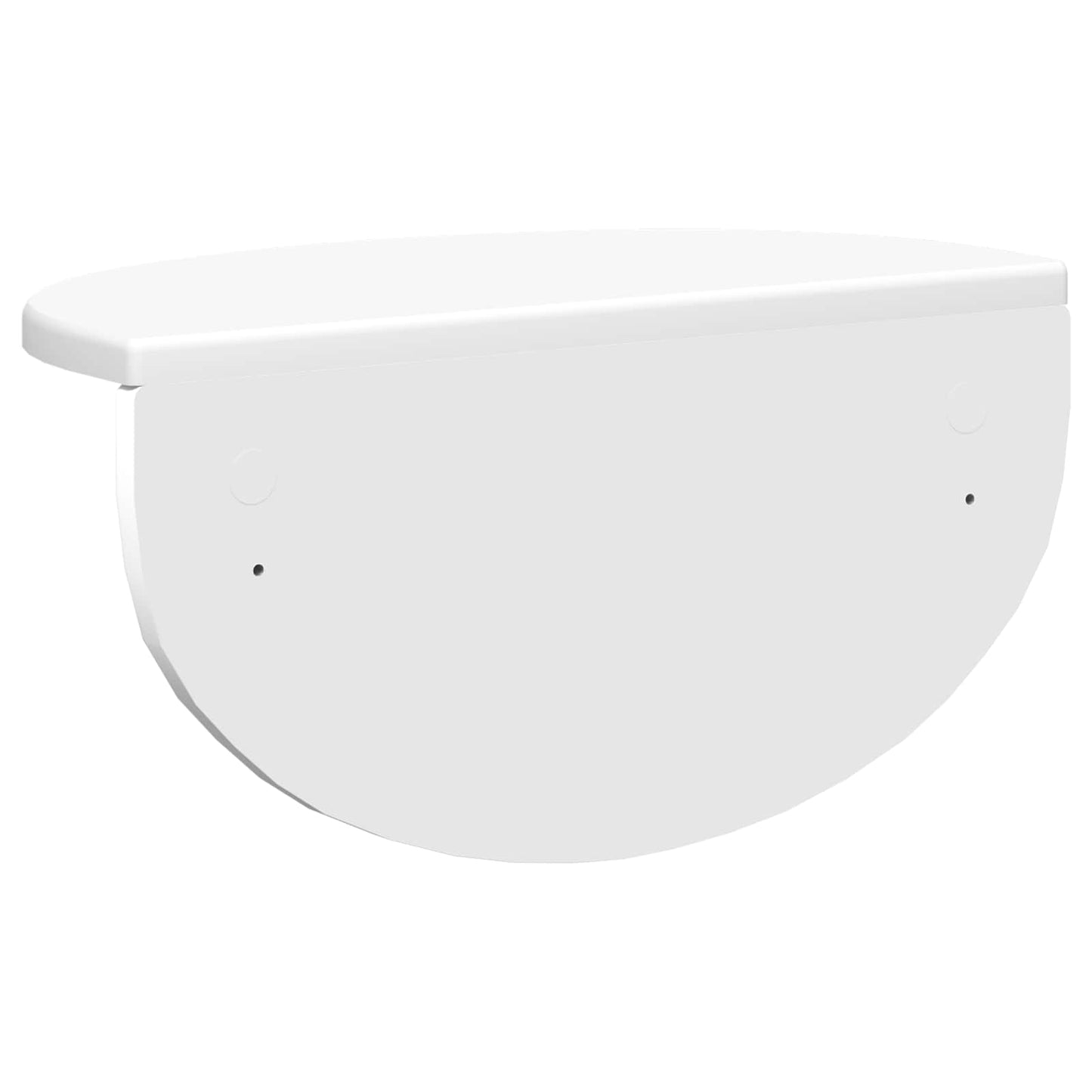 Scaffale da parete 2 pcs Bianco 38 x 19 x 19 cm