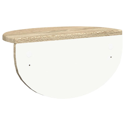 Scaffale da parete Rovere Sonoma 38 x 19 x 19 cm