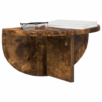 Scaffale da parete Rovere fumé 38 x 19 x 19 cm