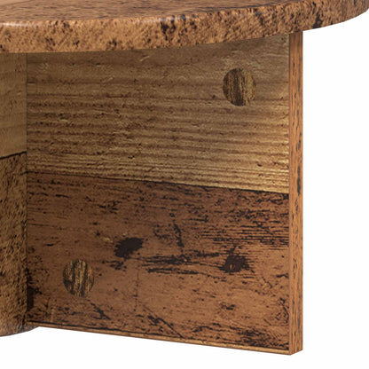 Scaffale da parete 2 pcs Legno vecchio 38 x 19 x 19 cm | homemem39