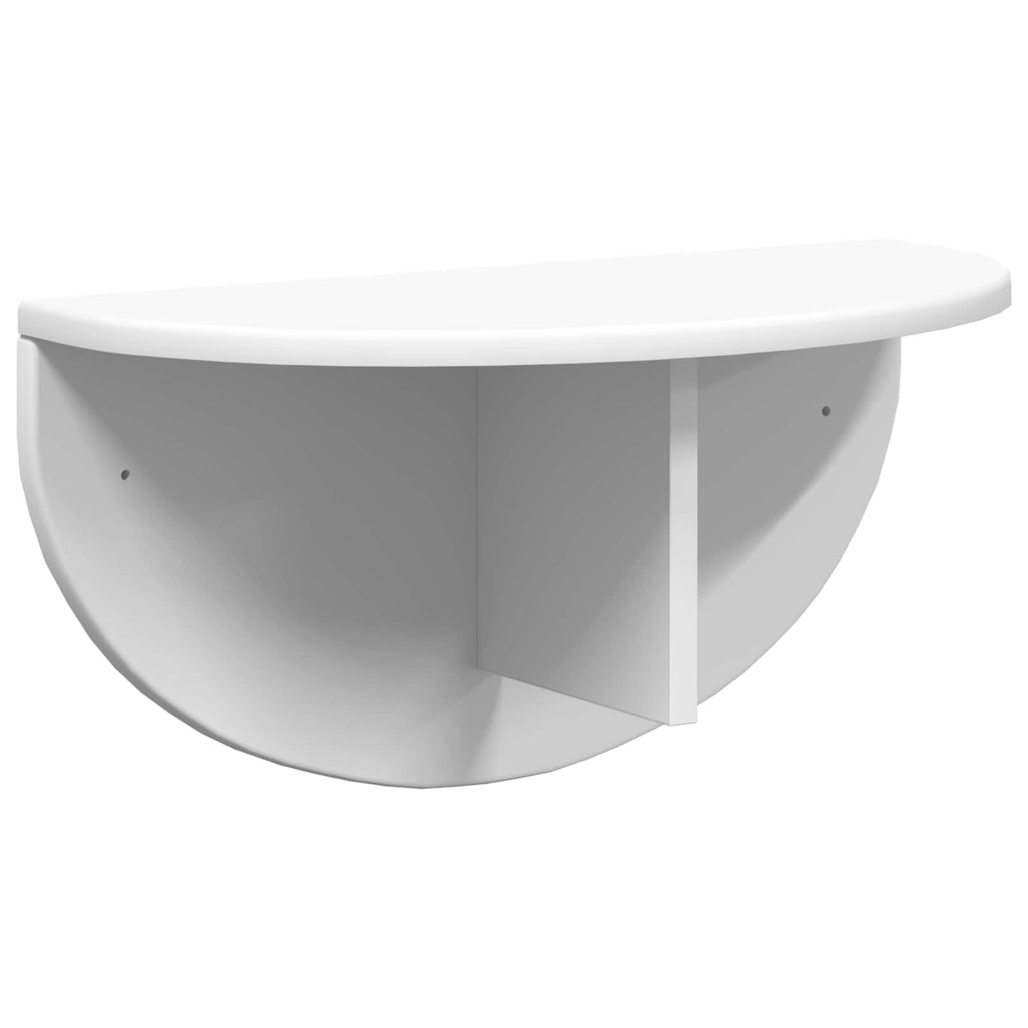 Scaffale da parete 2 pcs Bianco 38 x 19 x 19 cm