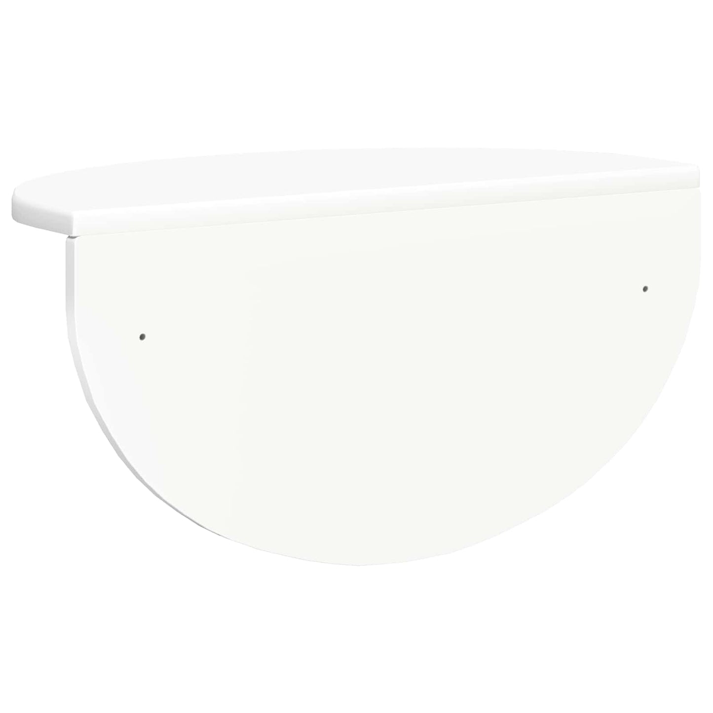 Scaffale da parete 2 pcs Bianco 38 x 19 x 19 cm