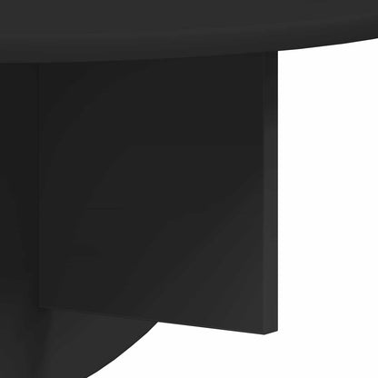 Scaffale da parete 2 pcs Nero 48 x 24 x 24 cm Legno multistrato | homemem39