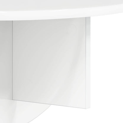 Scaffale da parete 2 pcs Bianco Lucido 48 x 24 x 24 cm | homemem39