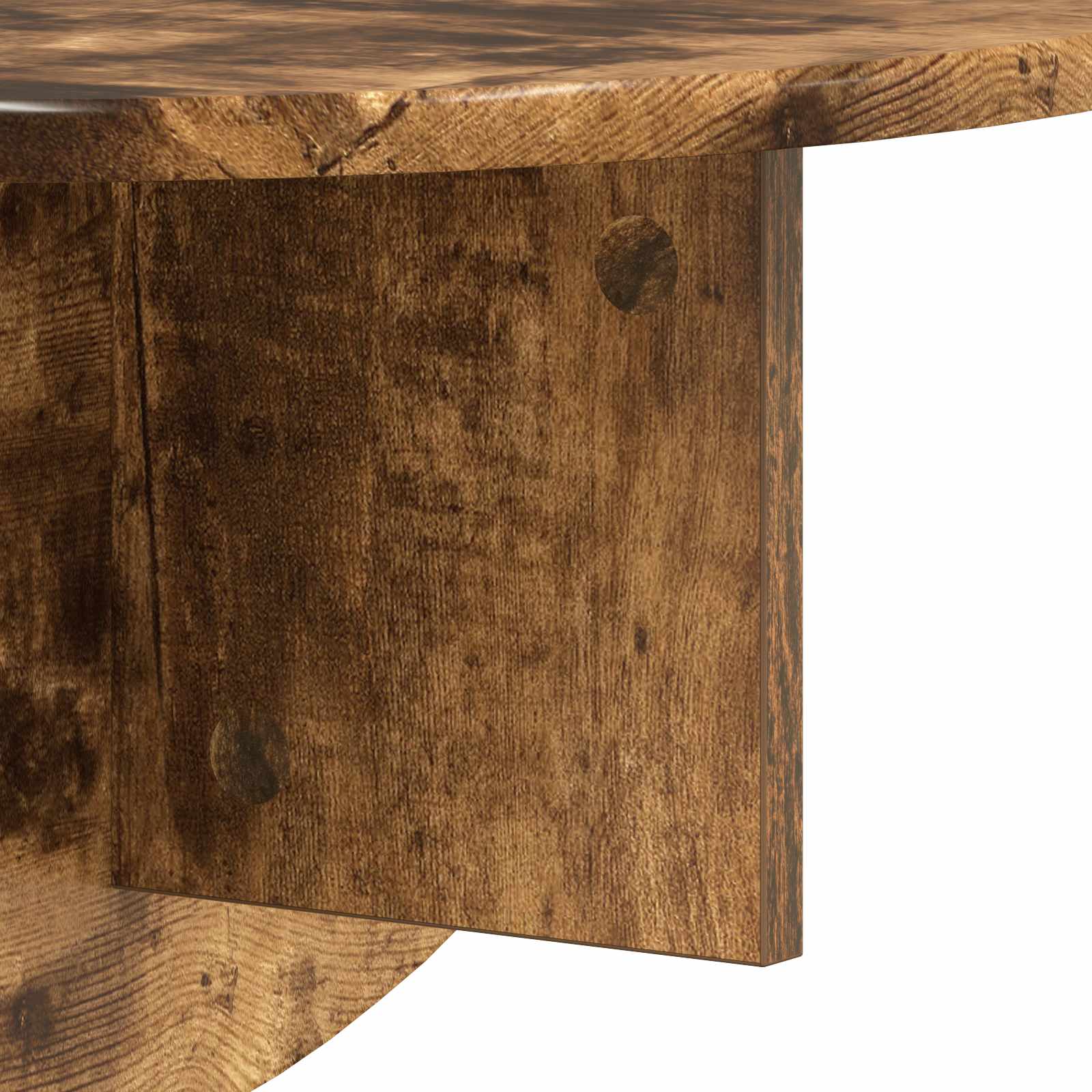 Scaffale da parete 2 pcs Rovere fumé 48 x 24 x 24 cm | homemem39
