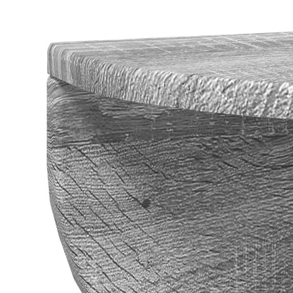 Scaffale da parete Grigio Sonoma 38 x 19 x 19 cm