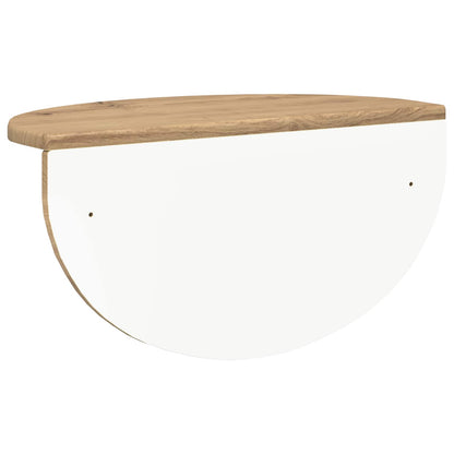 Scaffale da parete Rovere artigianale 38 x 19 x 19 cm