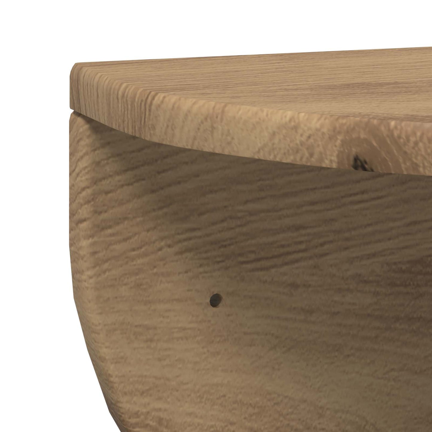 Scaffale da parete 2 pcs Rovere artigianale 38 x 19 x 19 cm