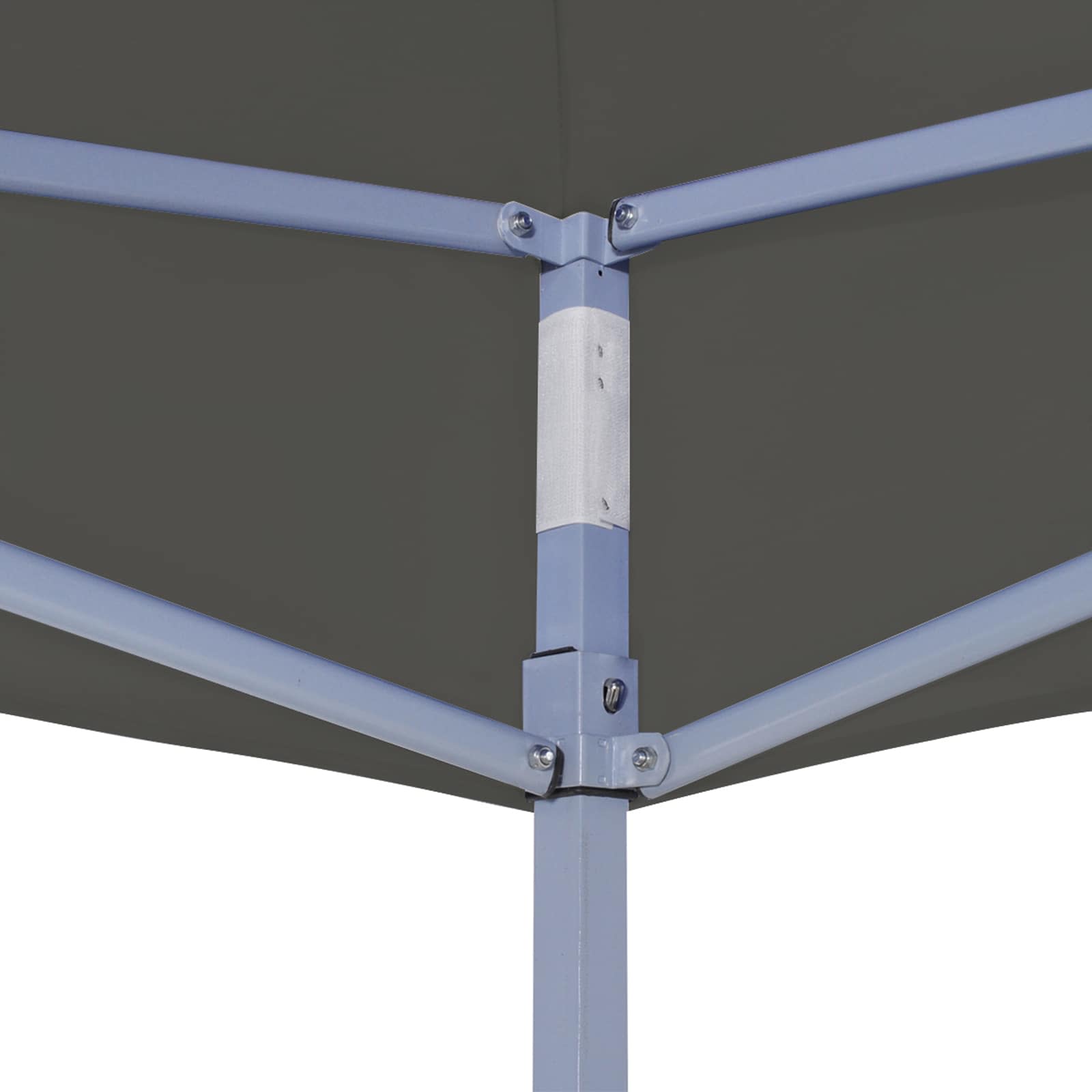 Tenda Party Antracite 200 x 200 x 315 cm Tessuto Oxford | homemem39