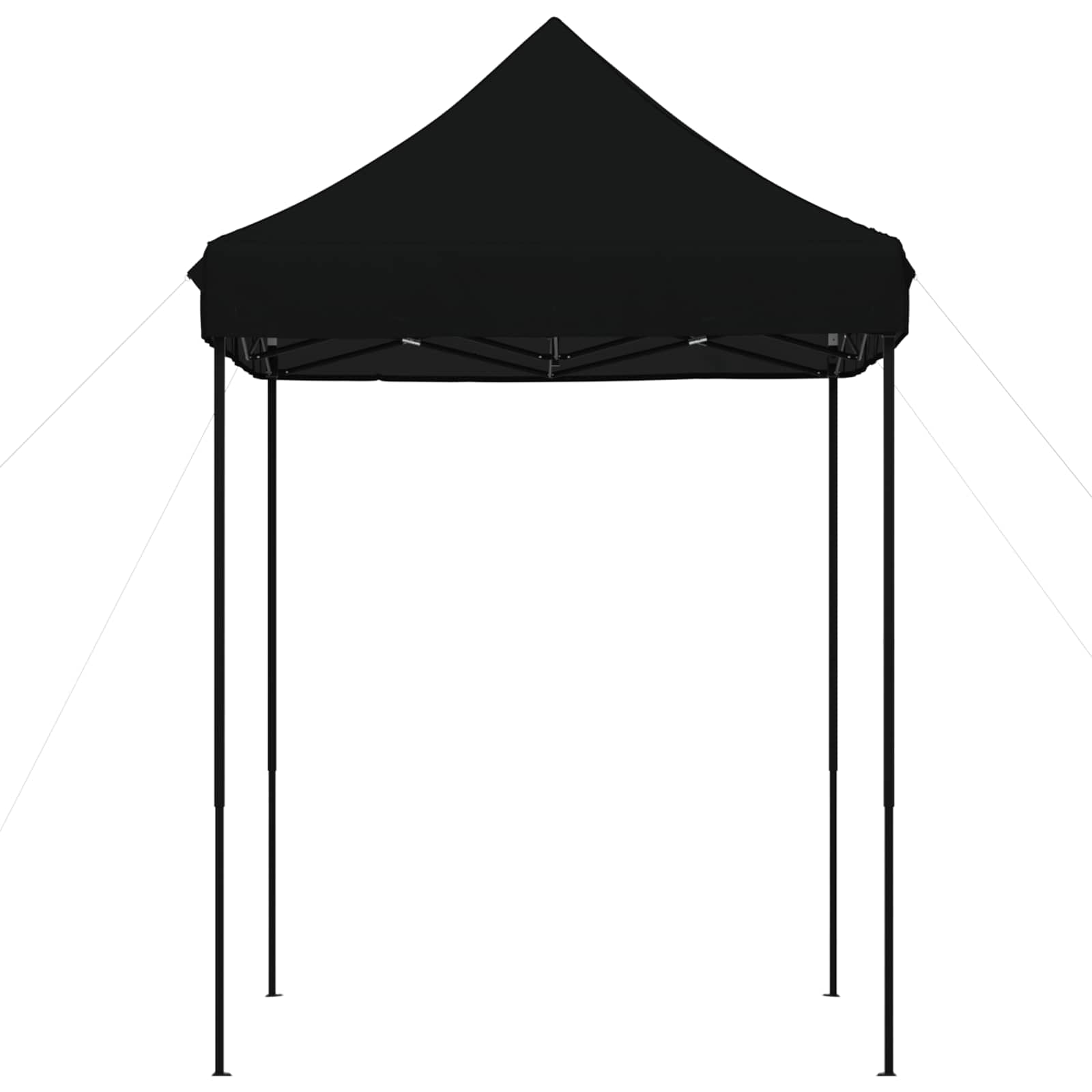 Tenda Party Nero 200 x 200 x 306 cm Tessuto Oxford | homemem39