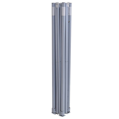 Tenda Party Antracite 200 x 200 x 315 cm Tessuto Oxford | homemem39