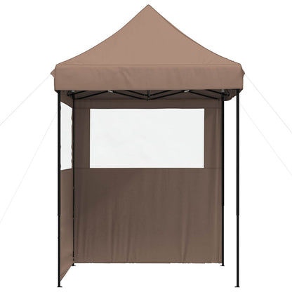 Tenda Party Marrone 200 x 200 x 306 cm Tessuto Oxford | homemem39