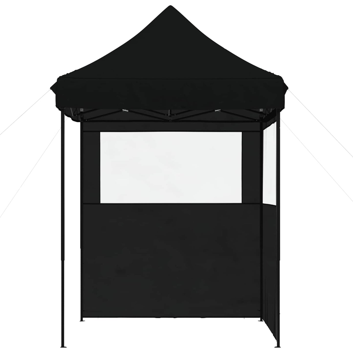 Tenda Party Nero 200 x 200 x 306 cm Tessuto Oxford | homemem39