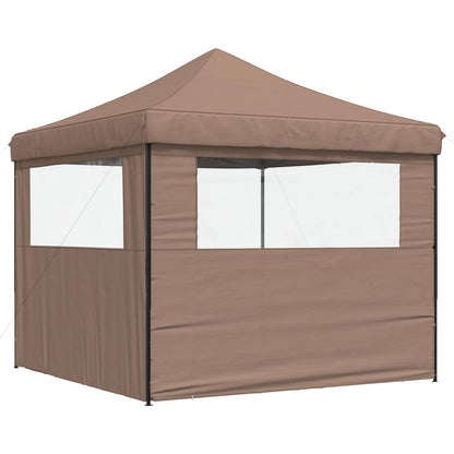 Tenda Party Marrone 292 x 292 x 315 cm Tessuto Oxford | homemem39