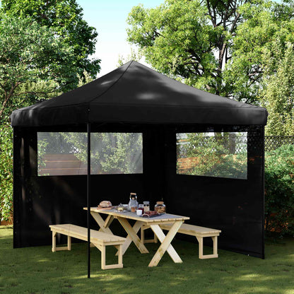 Tenda Party Nero 292 x 292 x 315 cm Tessuto Oxford | homemem39