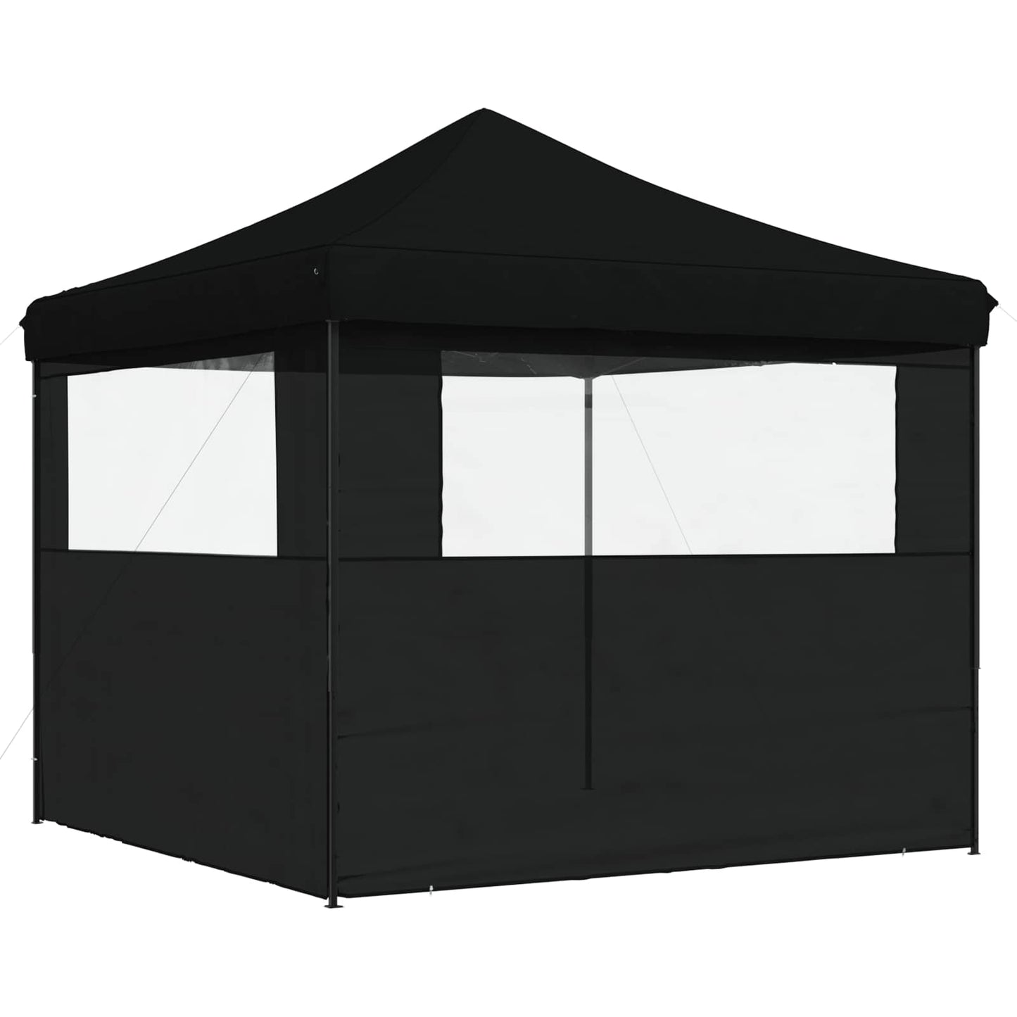 Tenda Party Nero 292 x 292 x 315 cm Tessuto Oxford | homemem39