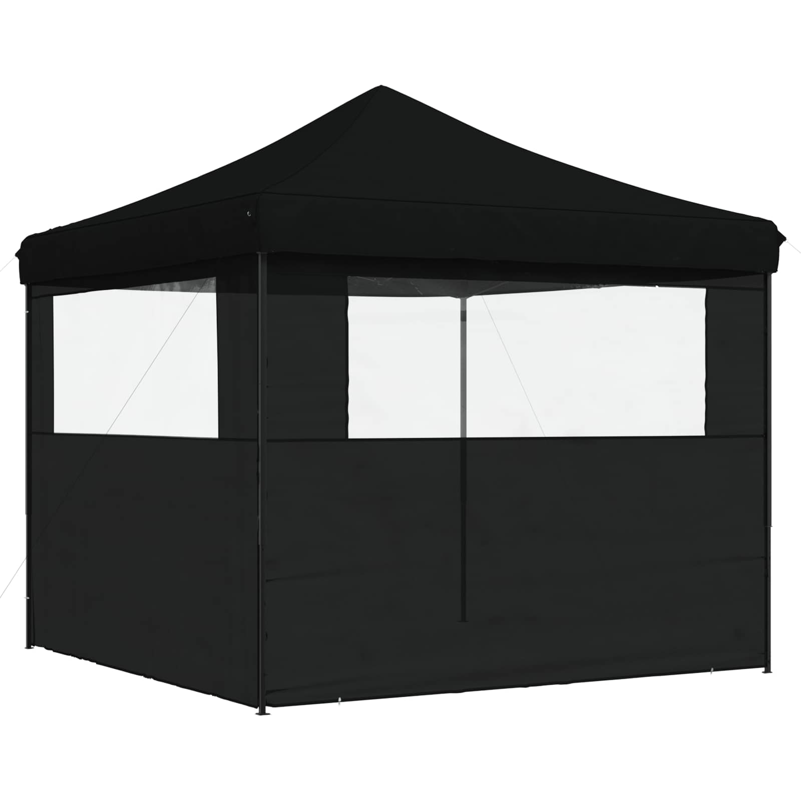 Tenda Party Nero 292 x 292 x 315 cm Tessuto Oxford | homemem39