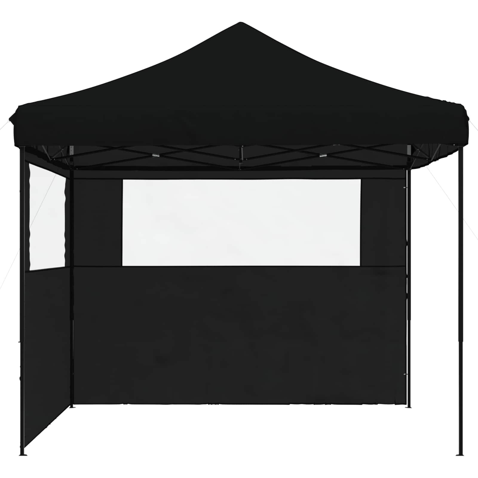 Tenda Party Nero 292 x 292 x 315 cm Tessuto Oxford | homemem39