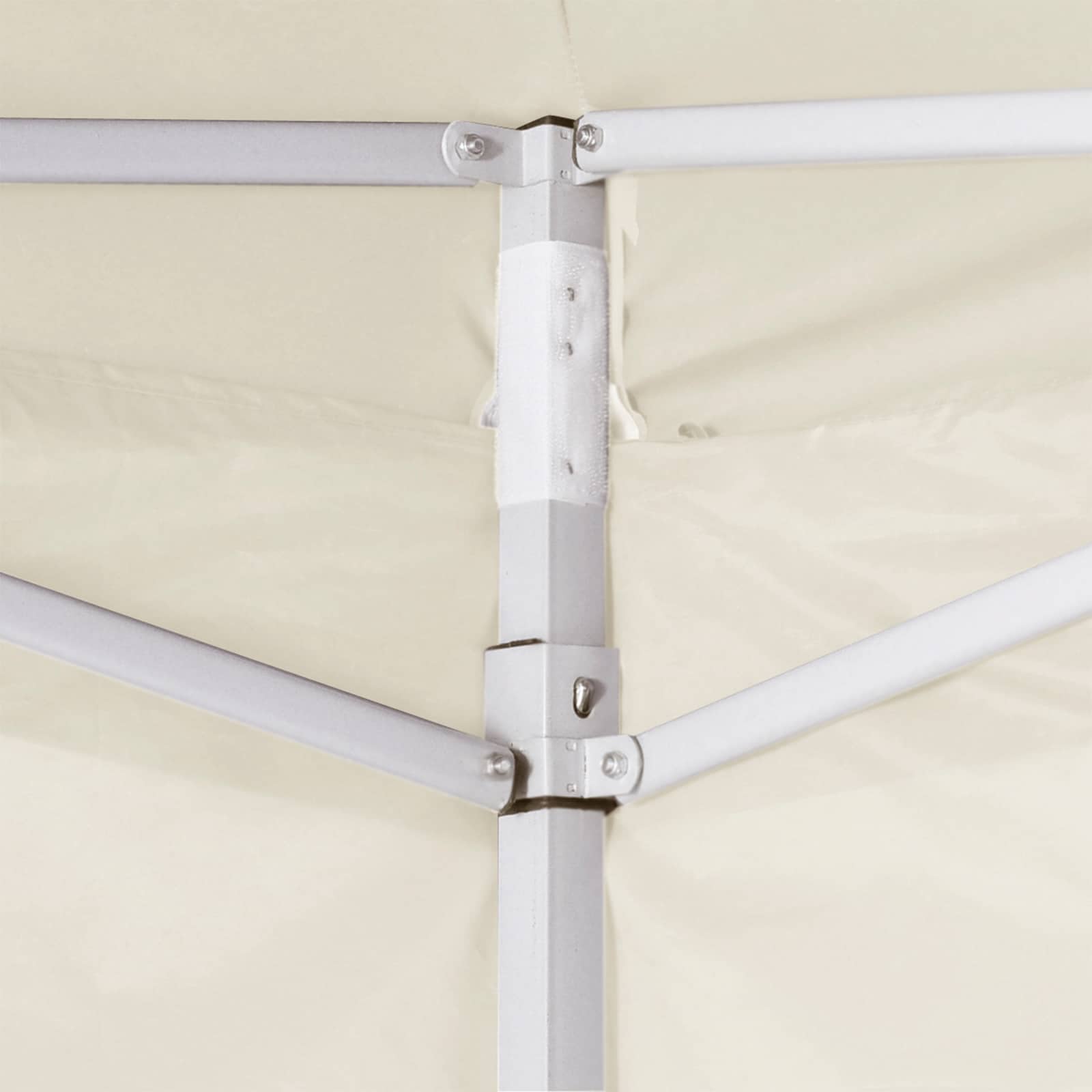 Tenda Party Crema 291 x 291 x 315 cm Tessuto Oxford | homemem39