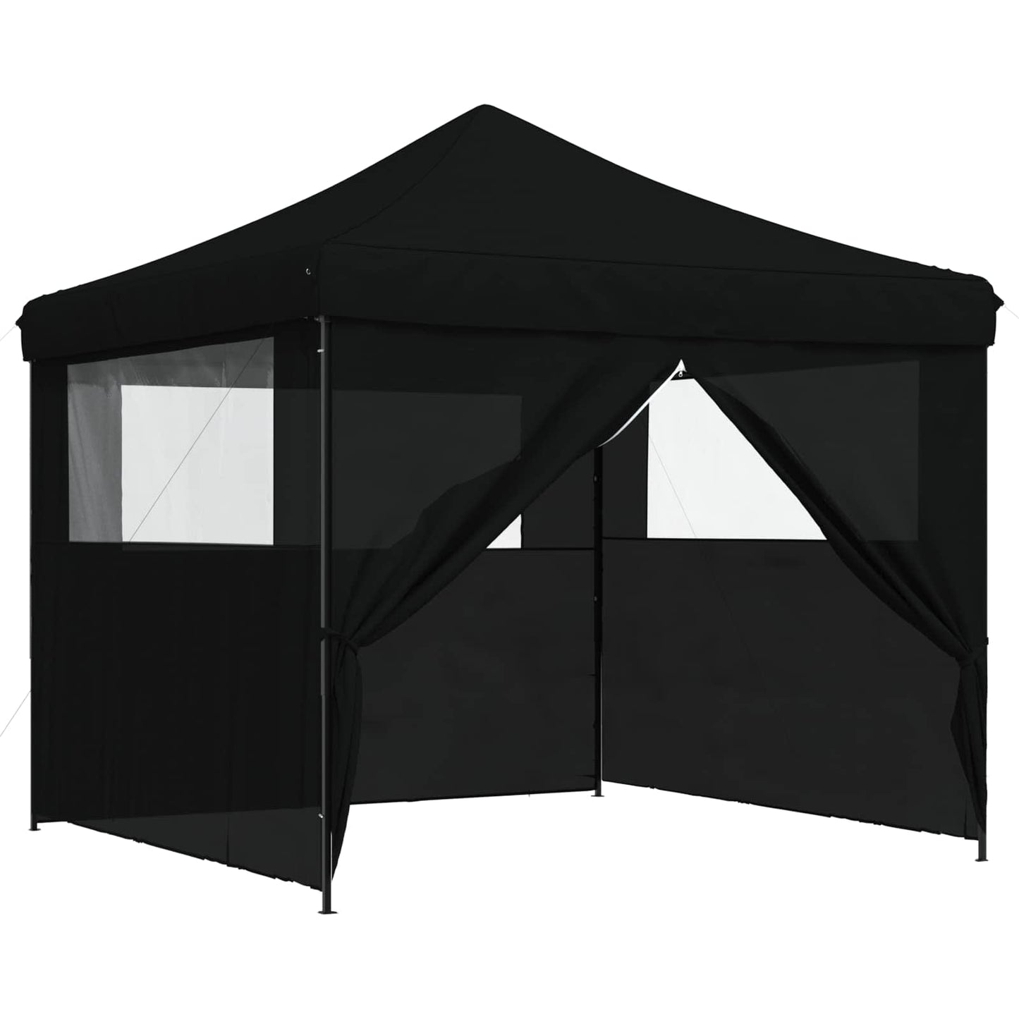 Tenda Party Nero 292 x 292 x 315 cm Tessuto Oxford | homemem39