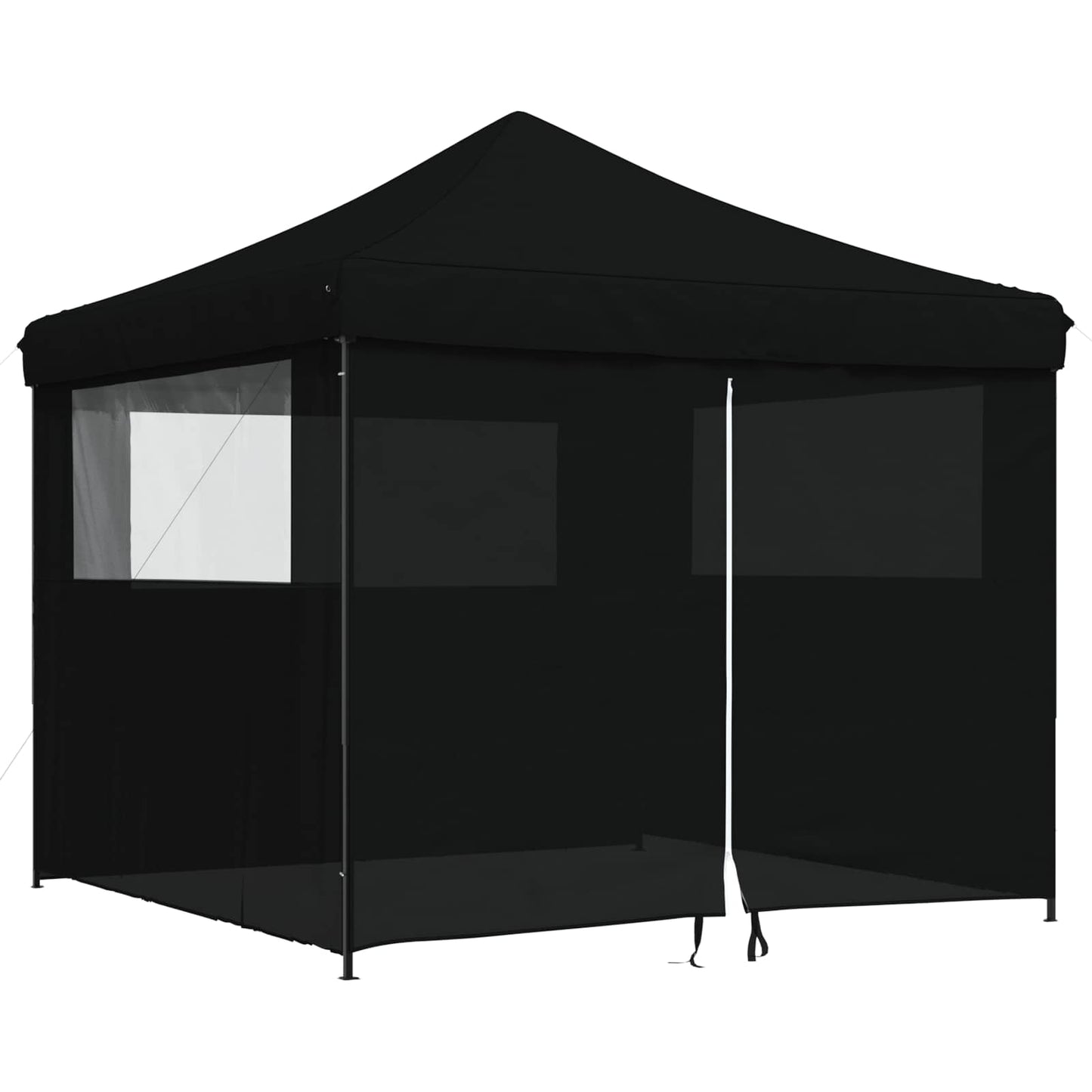 Tenda Party Nero 292 x 292 x 315 cm Tessuto Oxford | homemem39