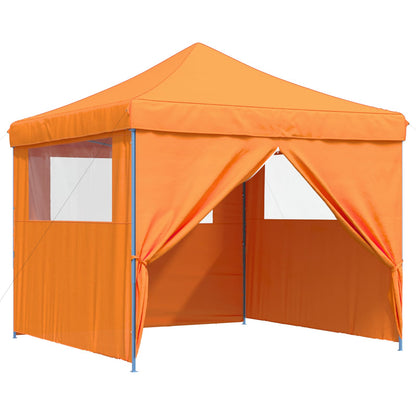 Tenda Party Arancione 292 x 292 x 315 cm Tessuto Oxford | homemem39