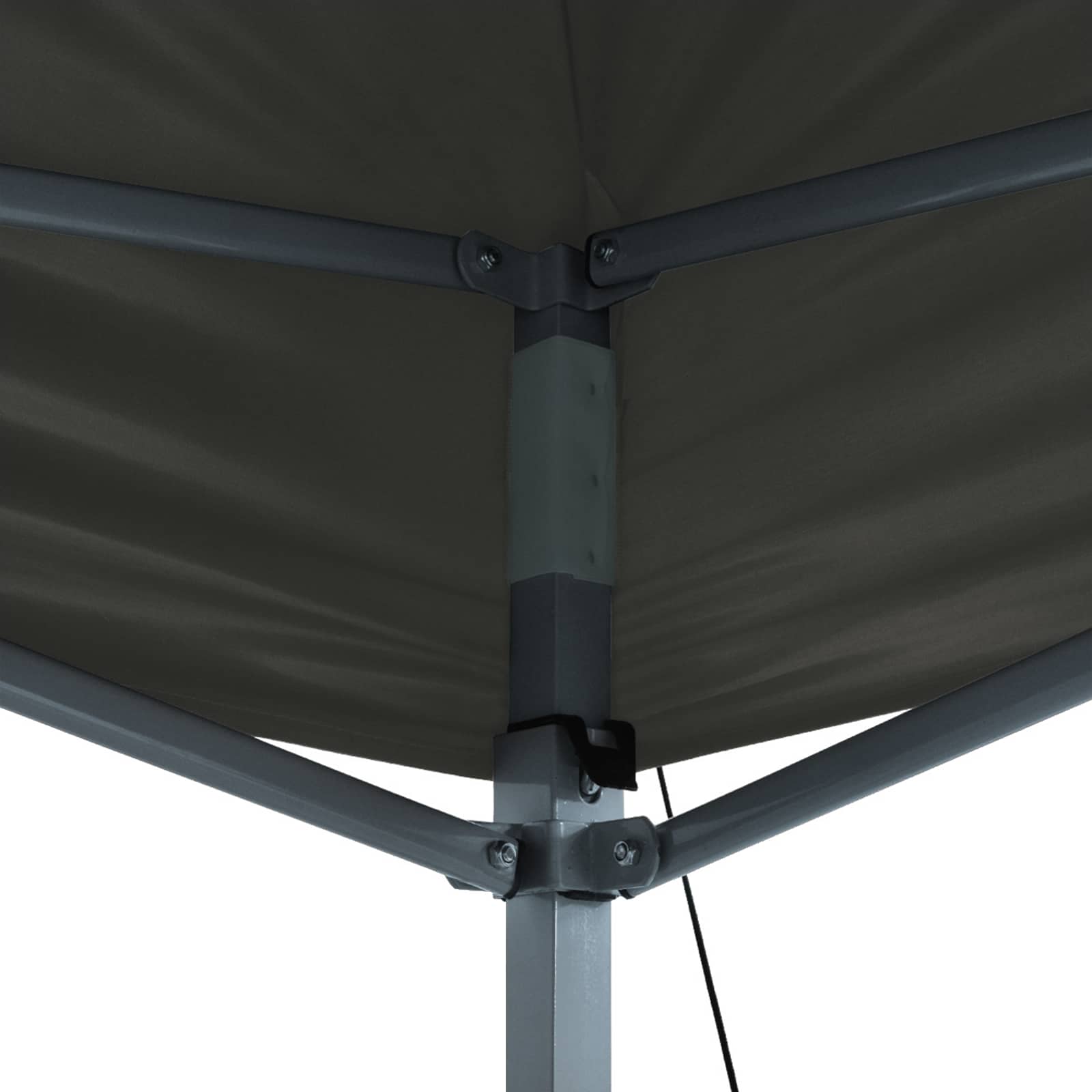 Tenda Party Antracite 280 x 410 x 315 cm Tessuto Oxford | homemem39