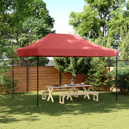 Tenda Party Borgogna 279 x 410 x 315 cm Tessuto Oxford | homemem39