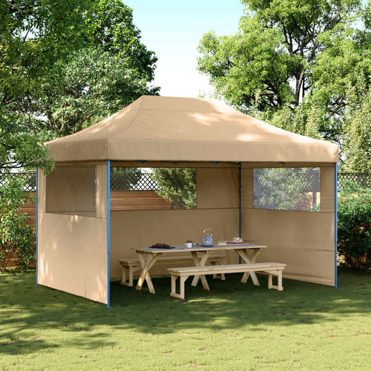 Tenda Party Beige 279 x 410 x 315 cm Tessuto Oxford | homemem39