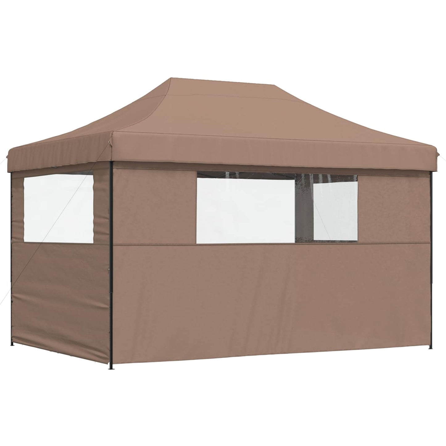 Tenda Party Marrone 279 x 410 x 315 cm Tessuto Oxford | homemem39