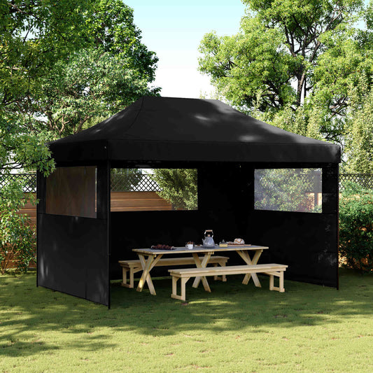 Tenda Party Nero 279 x 410 x 315 cm Tessuto Oxford | homemem39