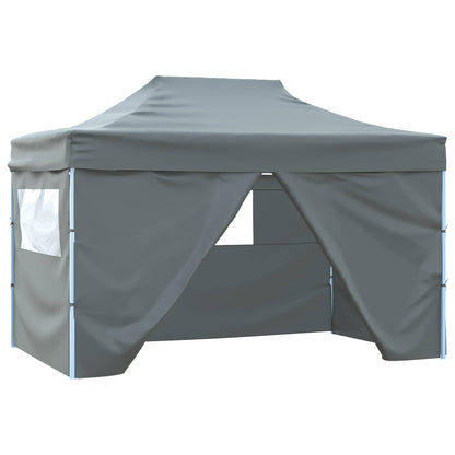 Tenda Party Antracite 280 x 410 x 315 cm Tessuto Oxford | homemem39