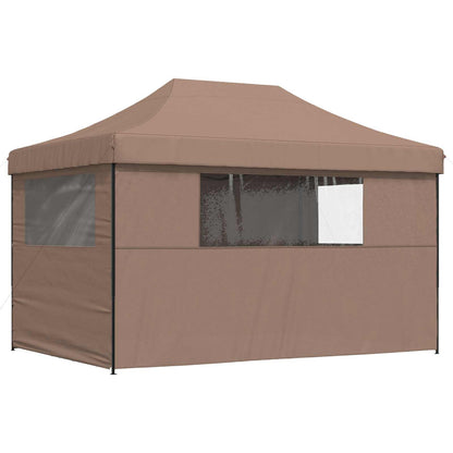 Tenda Party Marrone 279 x 410 x 315 cm Tessuto Oxford | homemem39
