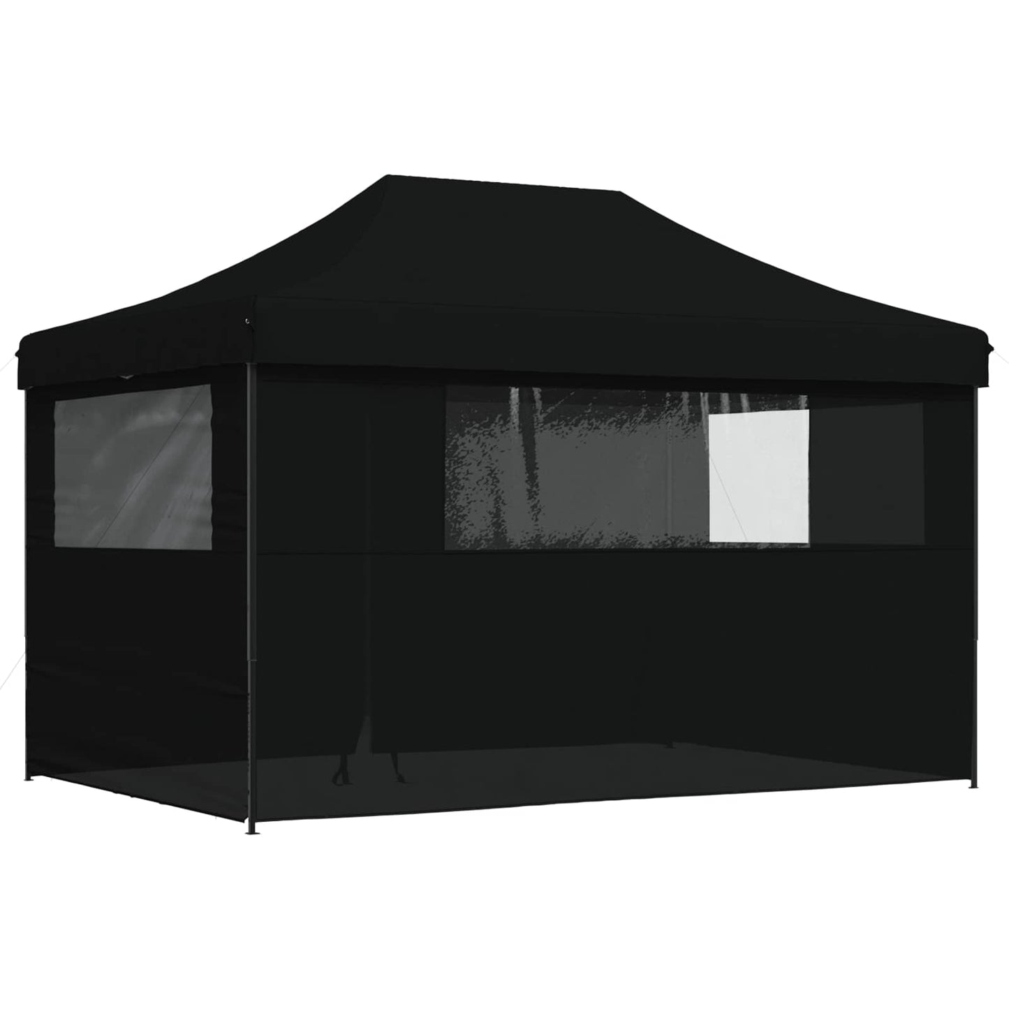 Tenda Party Nero 279 x 410 x 315 cm Tessuto Oxford | homemem39