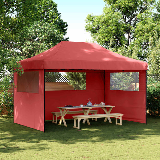 Tenda Party Borgogna 292 x 440 x 315 cm Tessuto Oxford