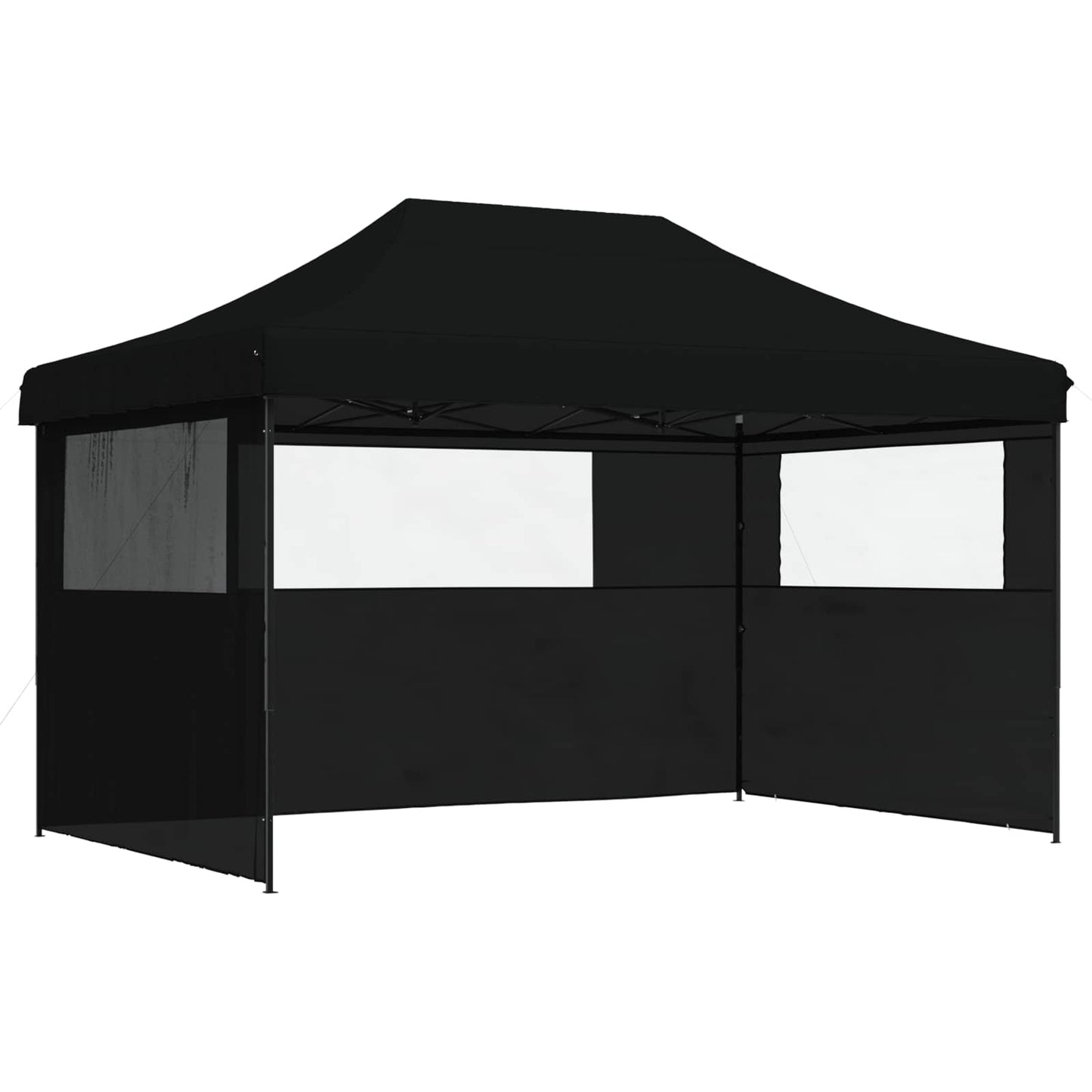 Tenda Party Nero 292 x 440 x 315 cm Tessuto Oxford