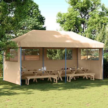 Tenda Party Beige 292 x 580 x 315 cm Tessuto Oxford