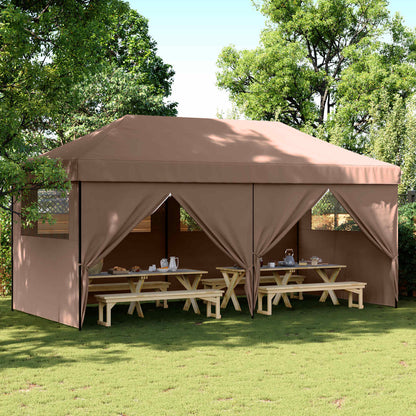Tenda Party Marrone 292 x 580 x 315 cm Tessuto Oxford | homemem39