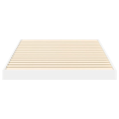 Struttura letto a terra Bianco 75 x 190 cm Legno multistrato | homemem39