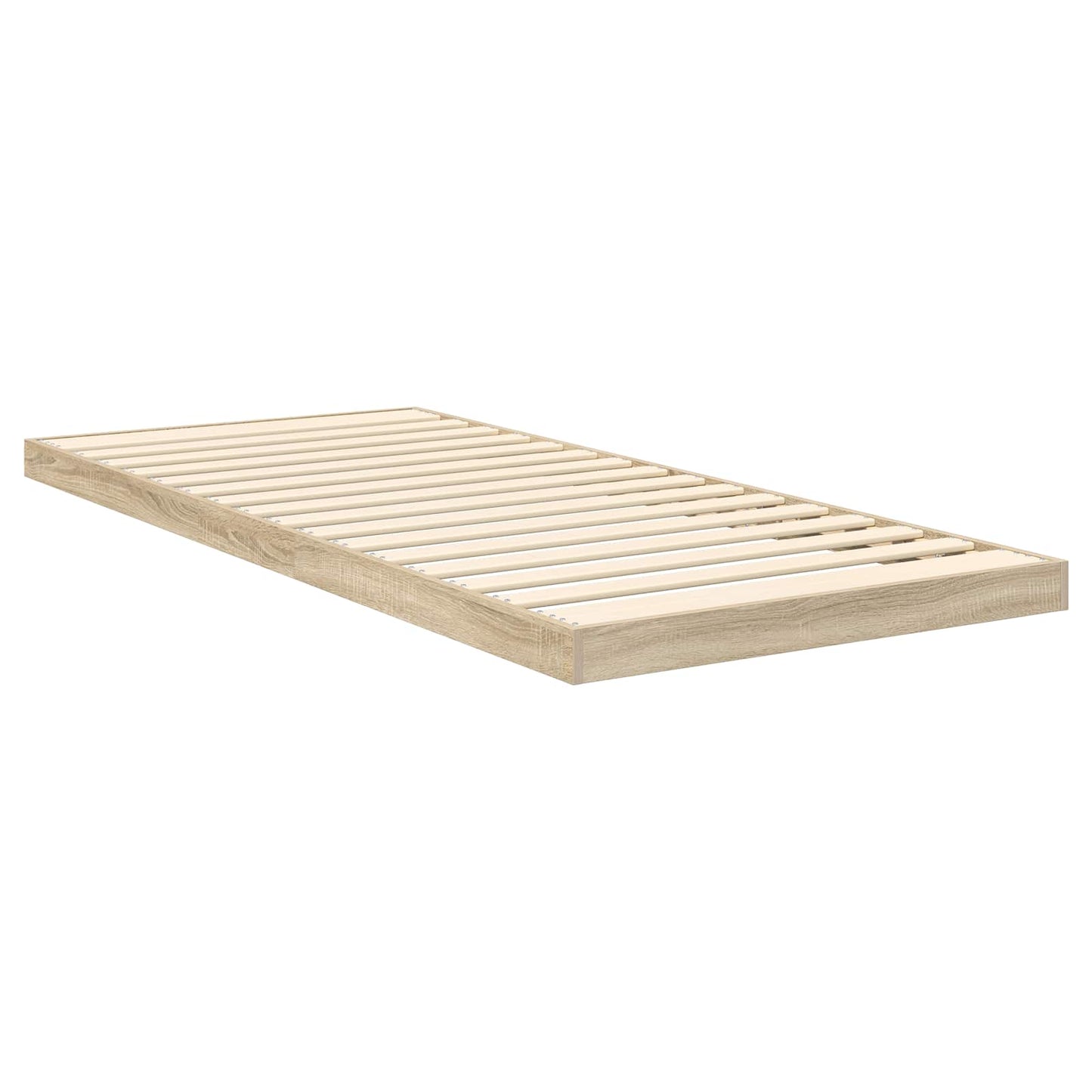 Struttura letto a terra Sonoma 75 x 190 cm Legno multistrato