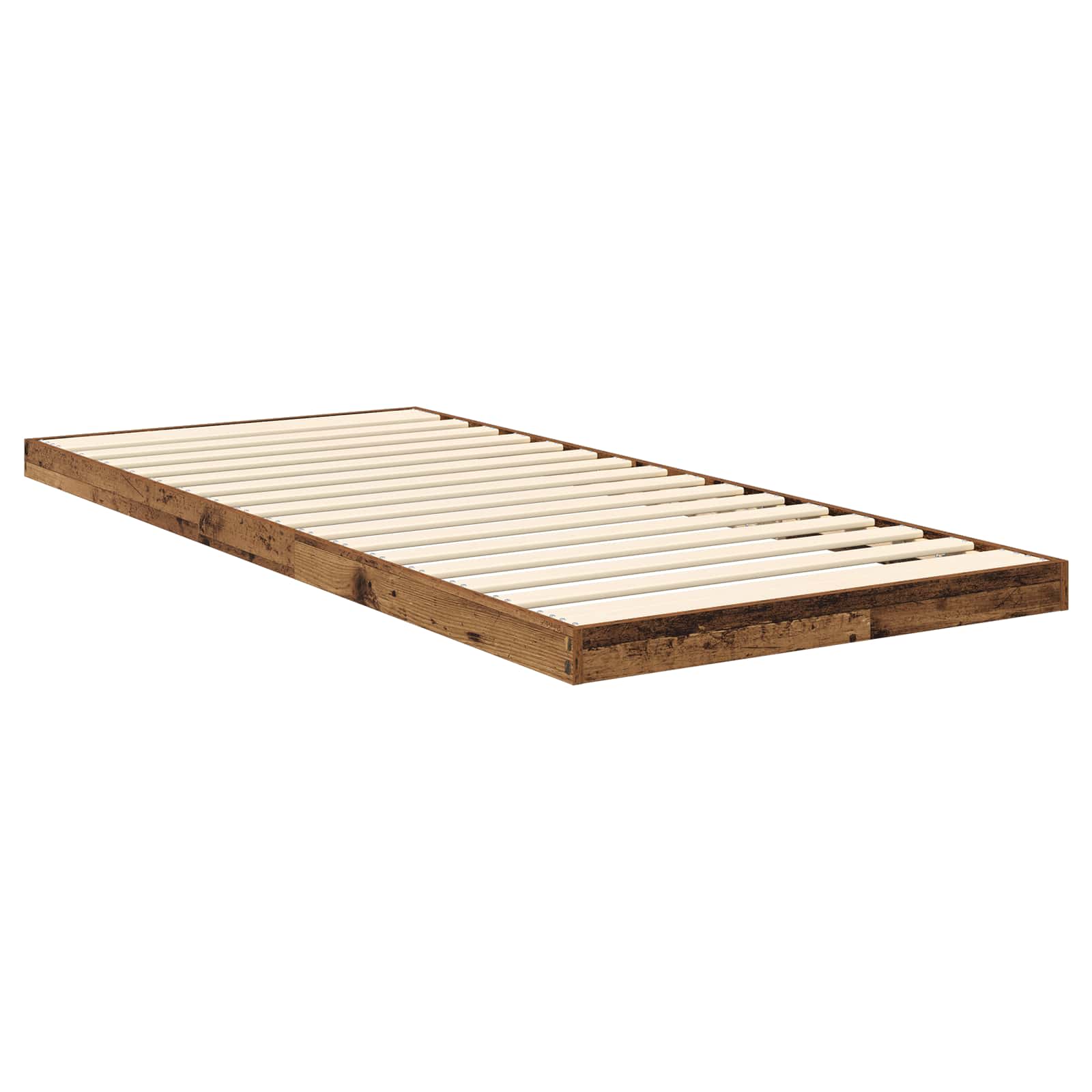 Struttura letto a terra Legno vecchio 90 x 190 cm | homemem39