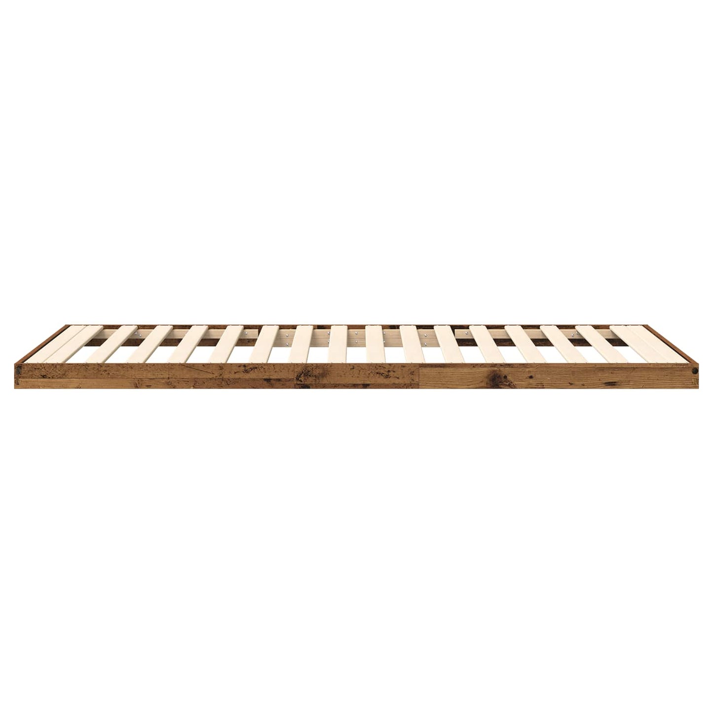 Struttura letto a terra Legno vecchio 90 x 190 cm | homemem39