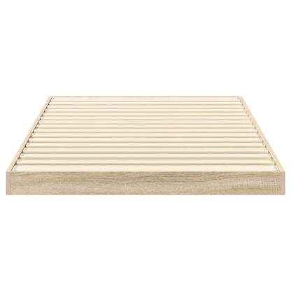 Struttura letto a terra Sonoma 80 x 200 cm Legno multistrato | homemem39