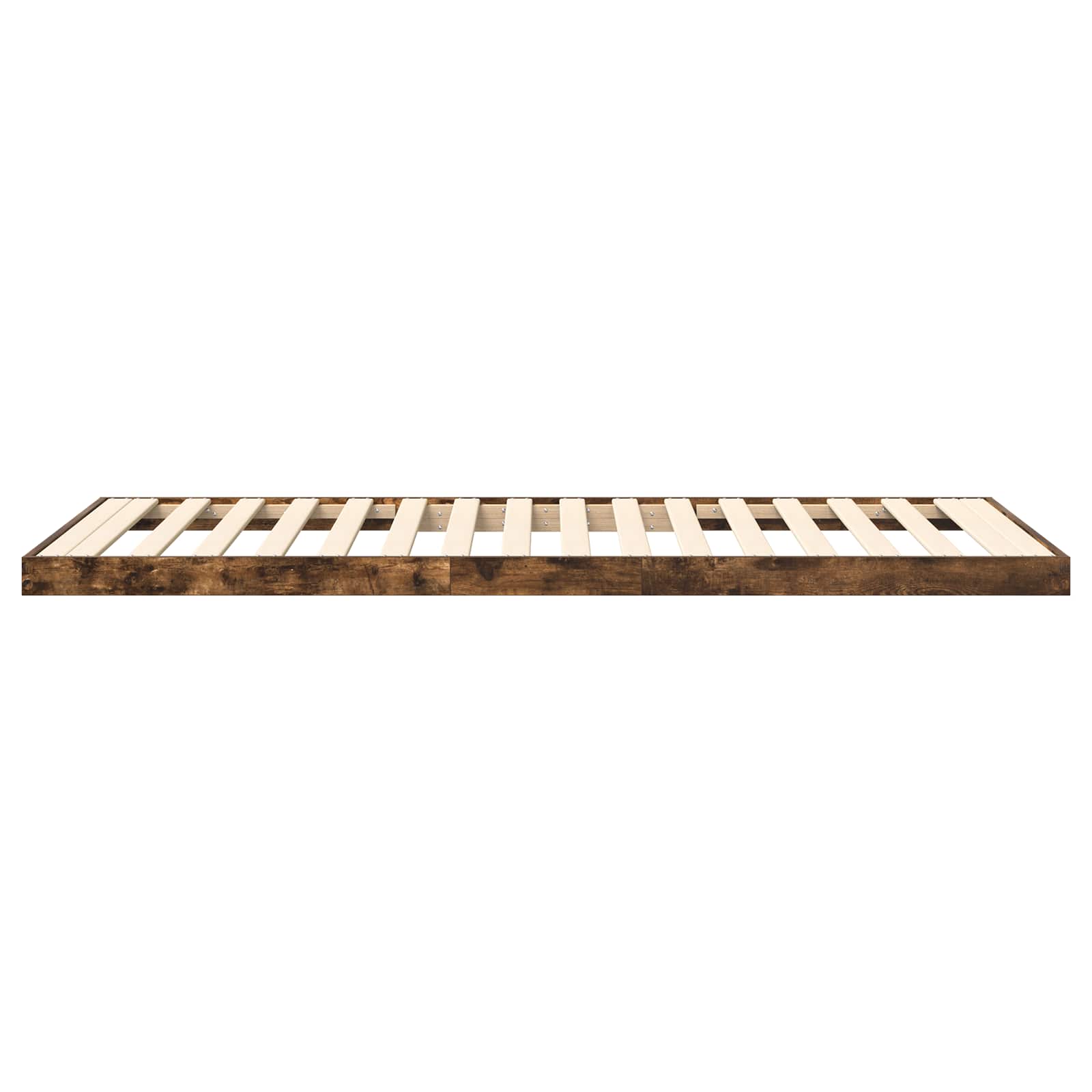 Struttura letto a terra Rovere fumé 80 x 200 cm | homemem39