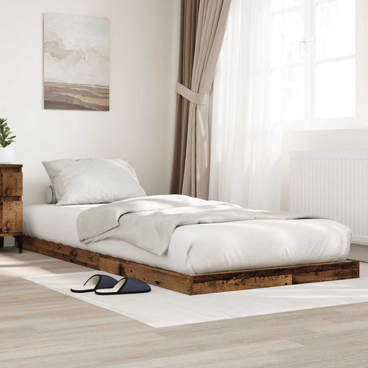 Struttura letto a terra Legno vecchio 80 x 200 cm | homemem39