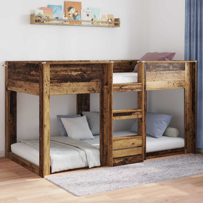 Struttura letto a terra Legno vecchio 80 x 200 cm | homemem39